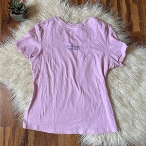 Skims Cotton Jersey Short Sleeve Valentines Baby Pink